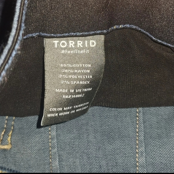 Torrid jeans Size 20R B27#2 - Picture 4 of 7